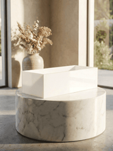 White Acrylic 5 - Sided Box - Laser Art MTL