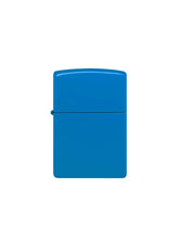 Zippo Reg Sky Blue Matte | Custom Engrave - Laser Art MTL