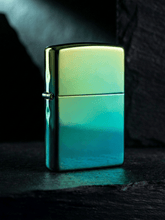 Zippo Teal | Custom Engrave - Laser Art MTL