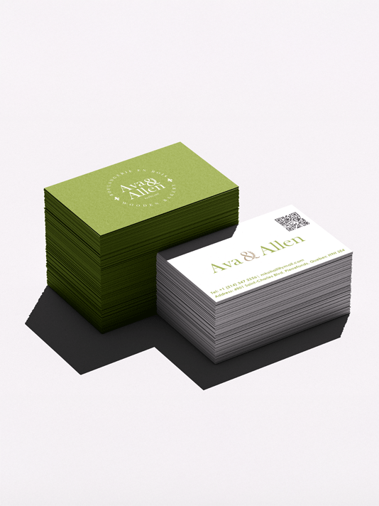 5K Business Cards - Laser Art MTL