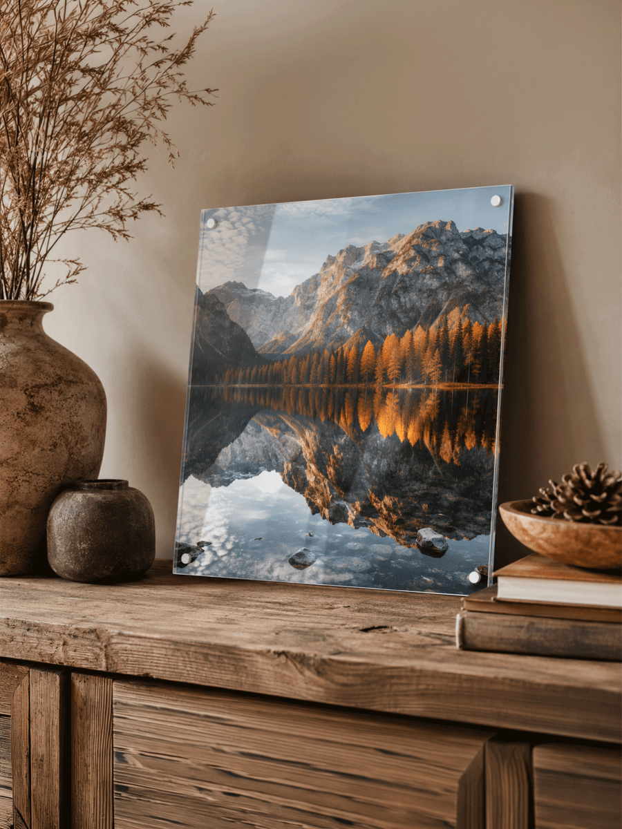 Acrylic Print - Square Ratio - Laser Art MTL