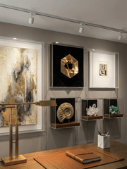 Acrylic Shadow Box 3 in Depth for Canvas Matted Print 3D Art - Laser Art MTL