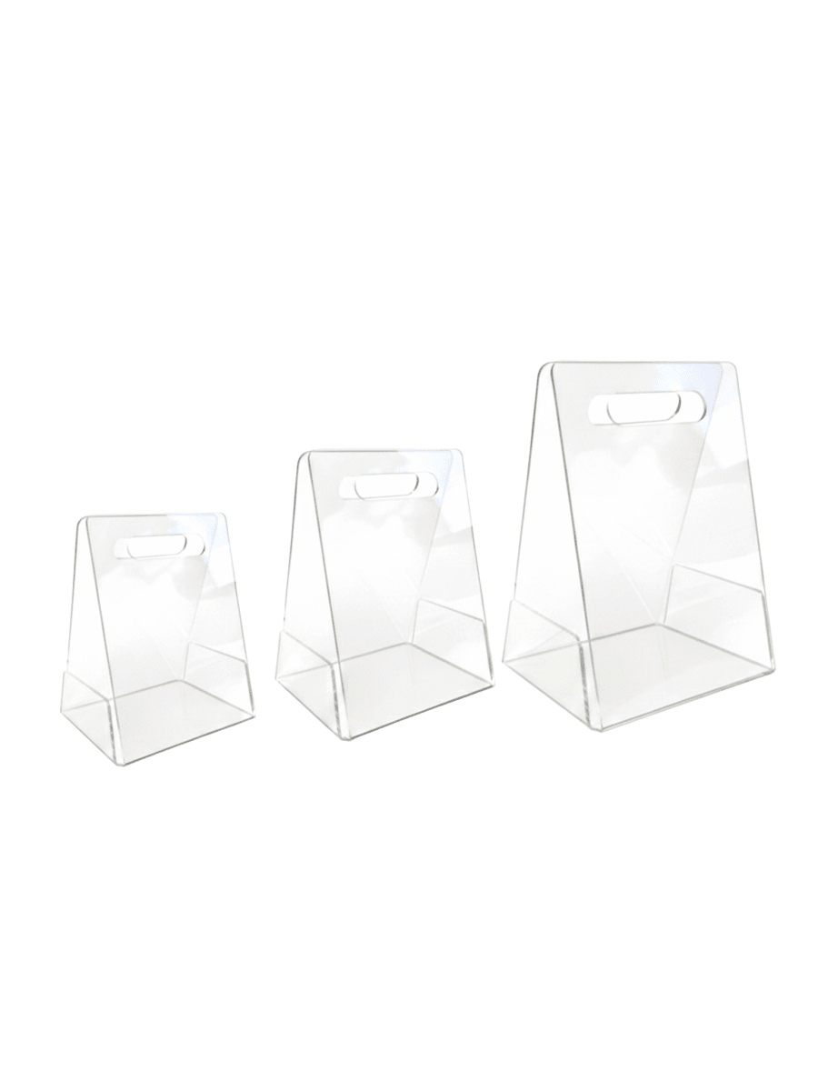 Clear Flower Bags | Acrylic - Laser Art MTL