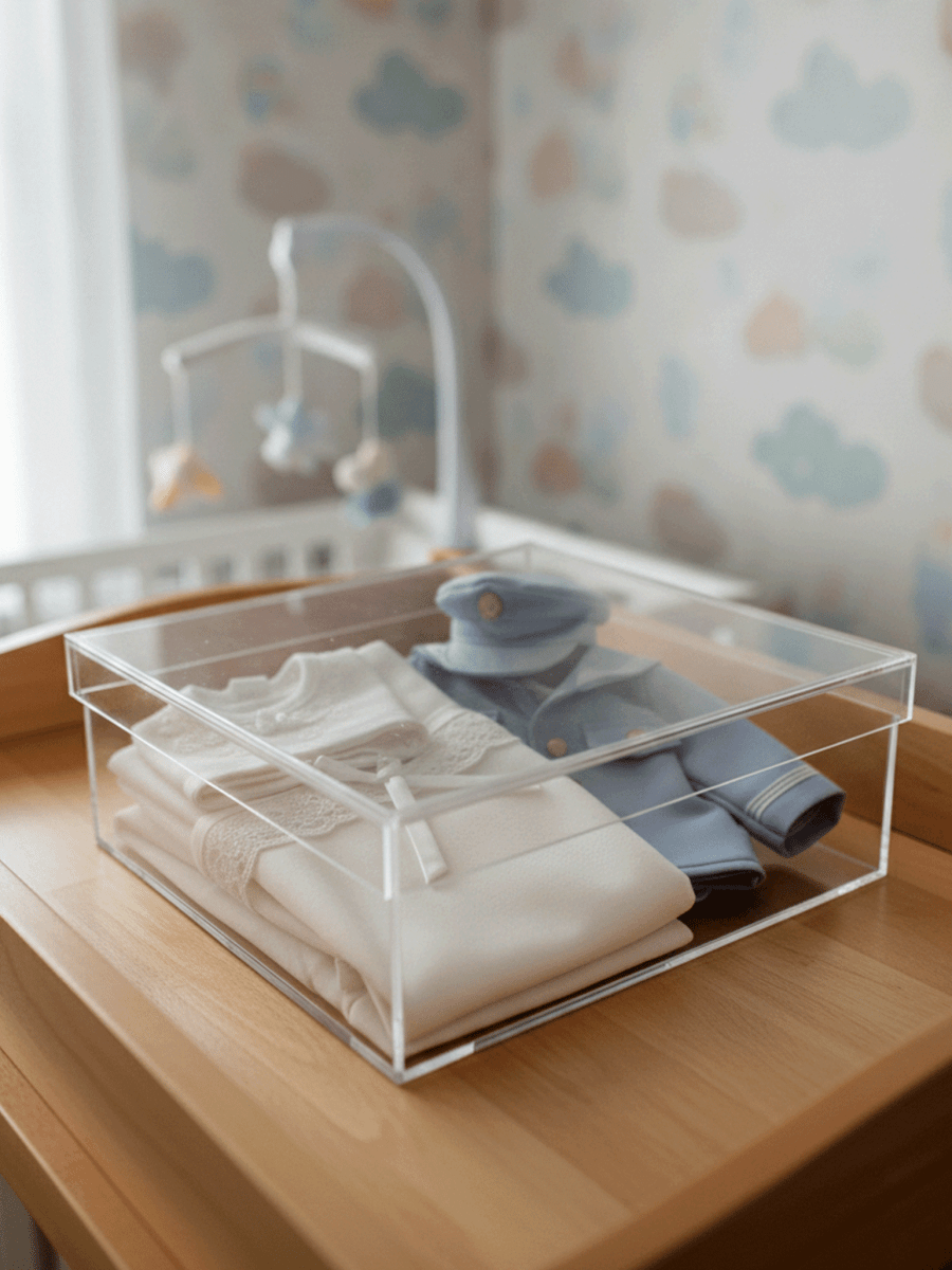 Custom Acrylic box with lid Secondary image