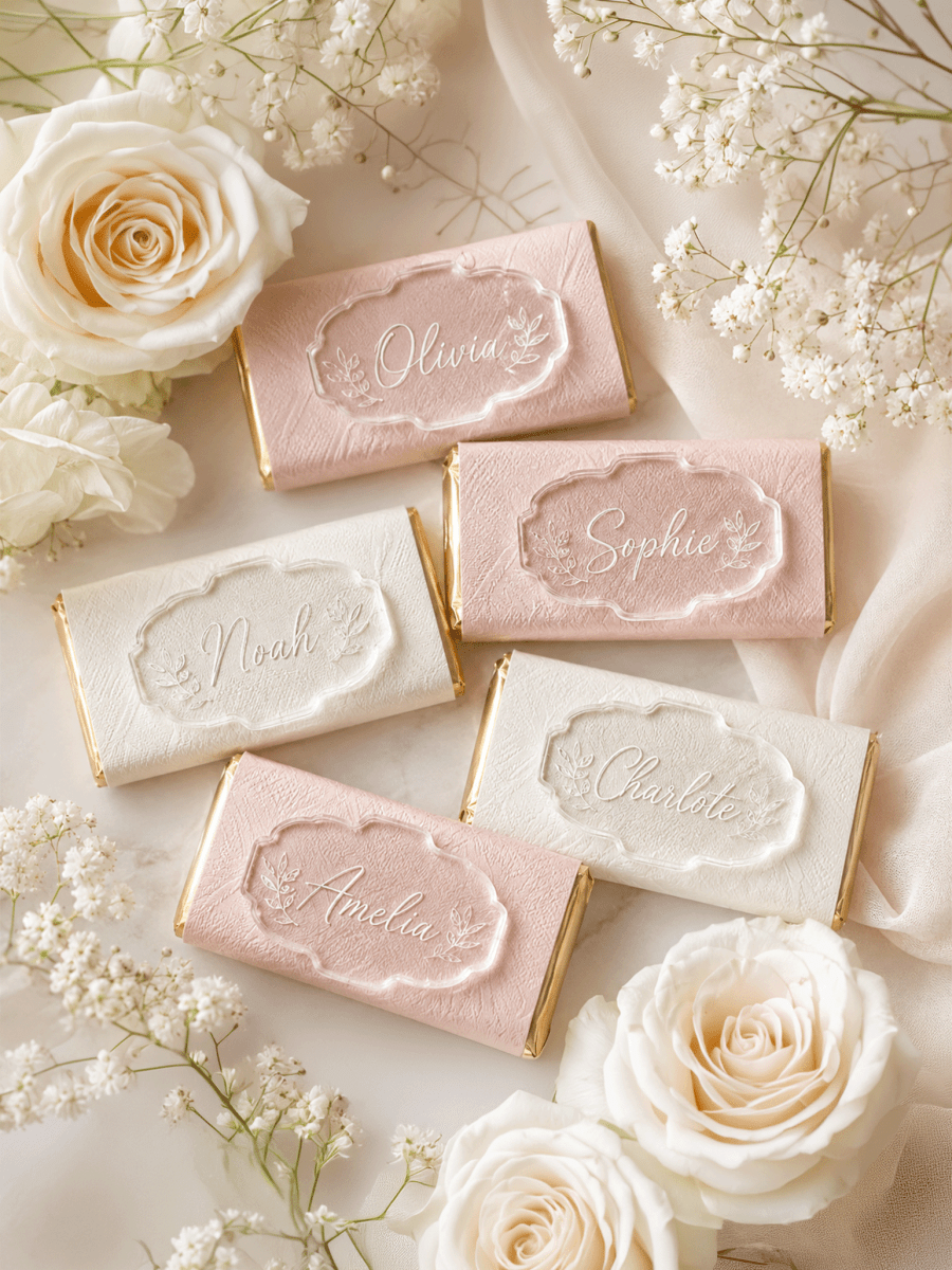 Custom Chocolate Favors - Laser Art MTL
