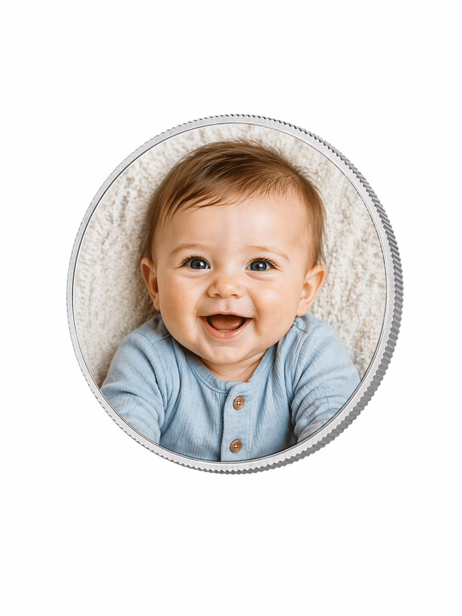 Custom Metal Coin Engraving or Printing Secondary image