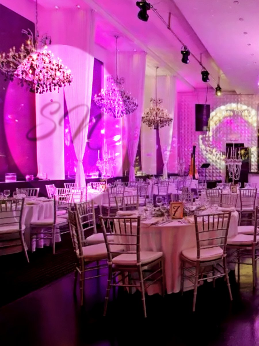 Custom Metal or glass Gobo - Laser Art MTL