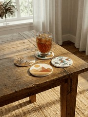 Custom print Ceramic Coasters - Laser Art MTL