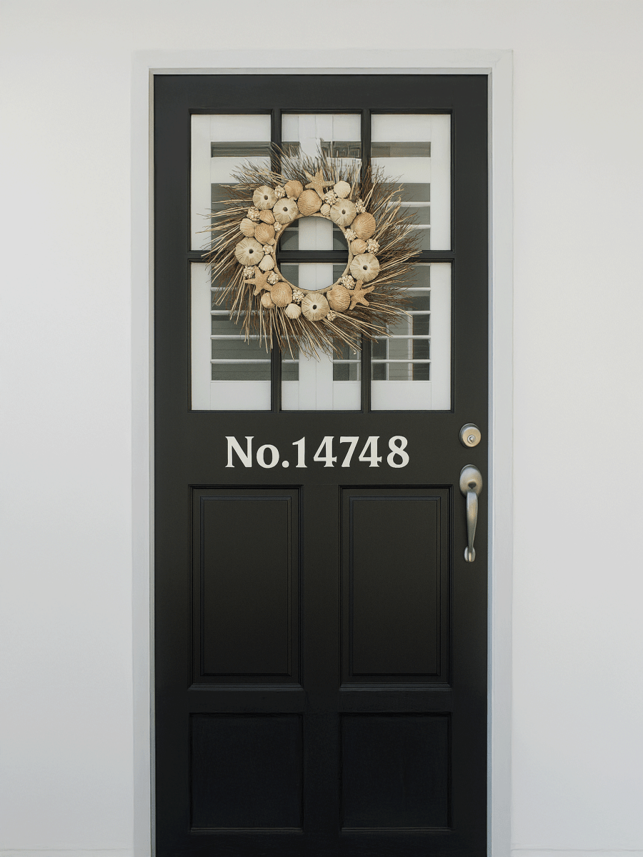 Die - Cut Vinyl Numbers Kit (6) - Laser Art MTL Main image