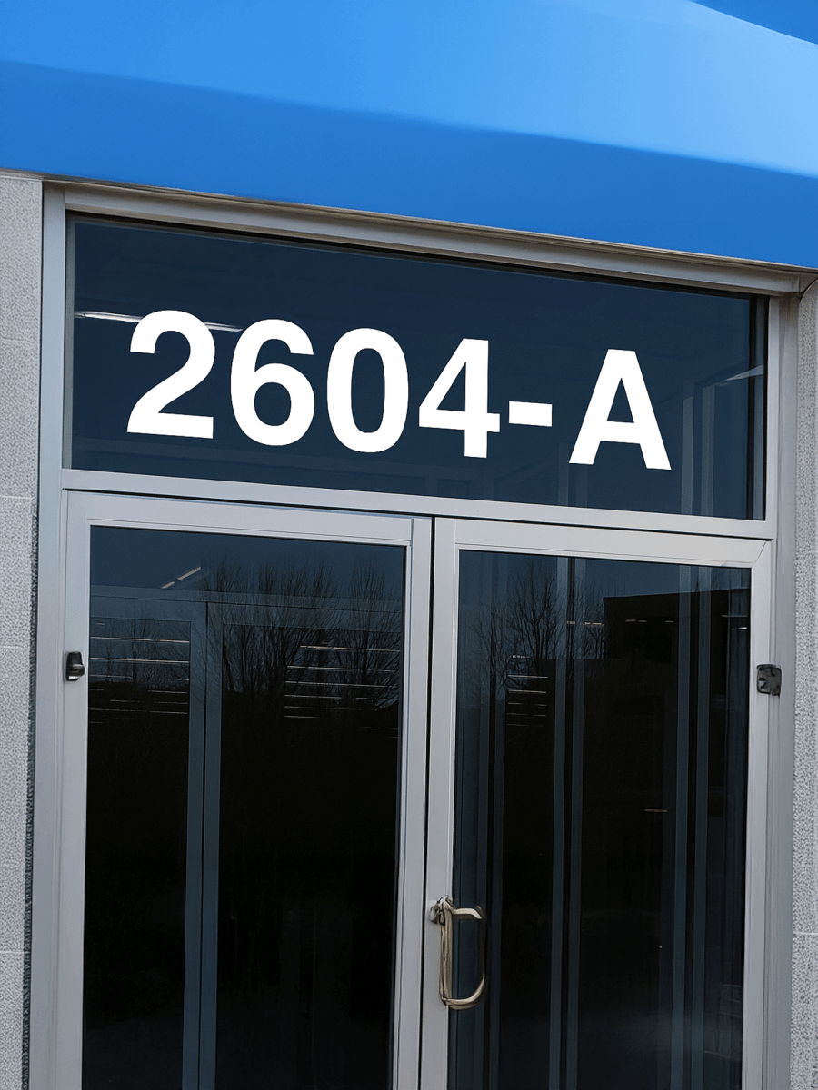 Die - Cut Vinyl Numbers Kit (6) - Laser Art MTL