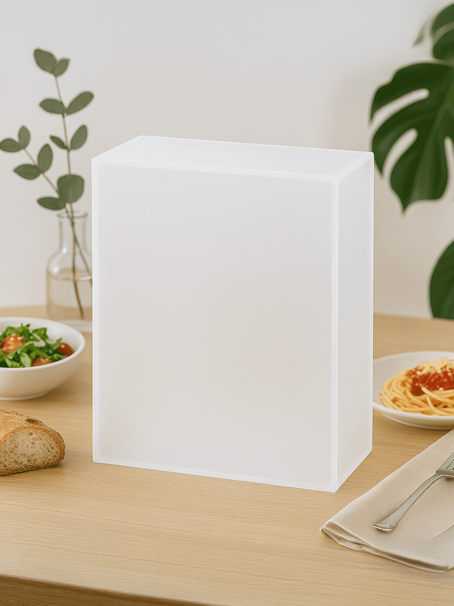 Frosted Acrylic 5-Sided Box Secondary image