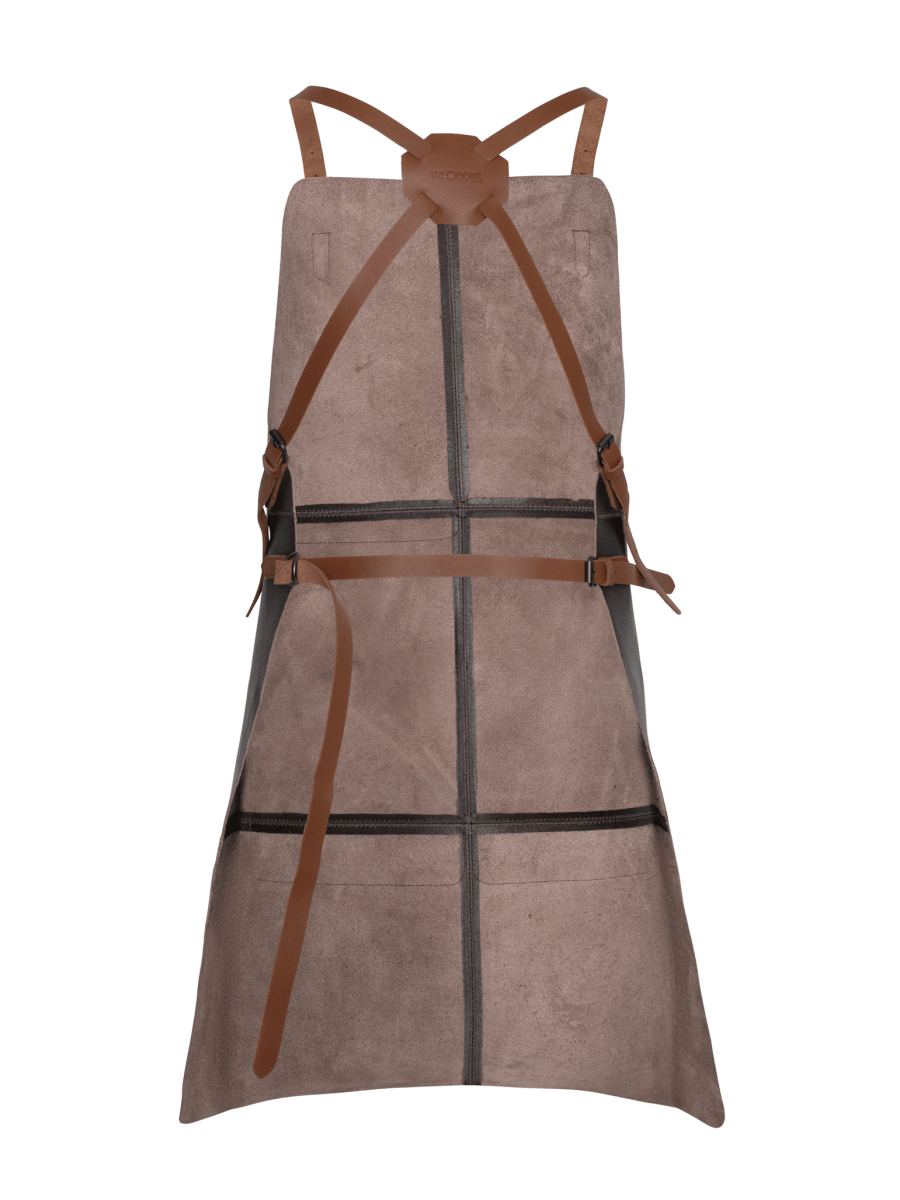 Leather Work Apron - Laser Art MTL