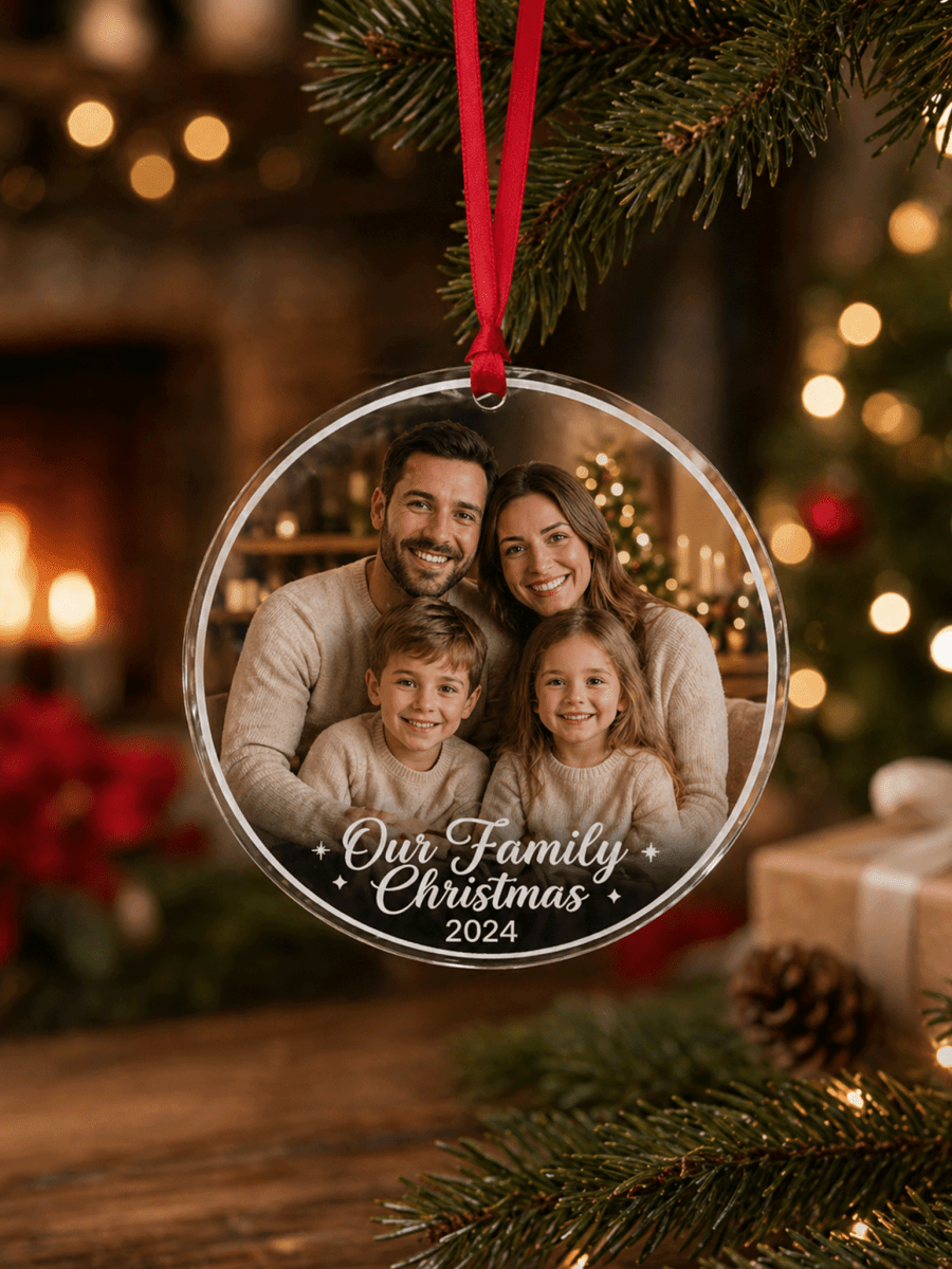 Personalized Christmas Ornaments - Laser Art MTL Main image