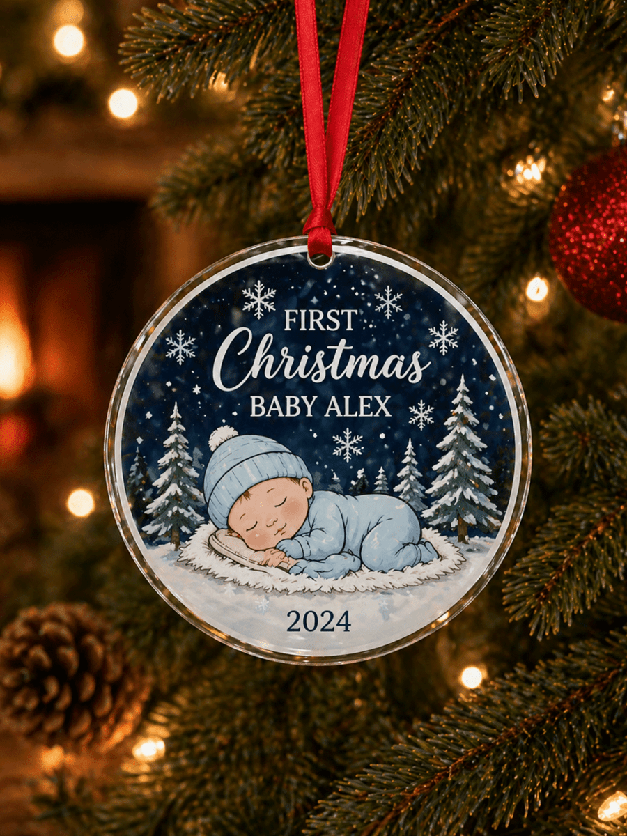 Personalized Christmas Ornaments - Laser Art MTL