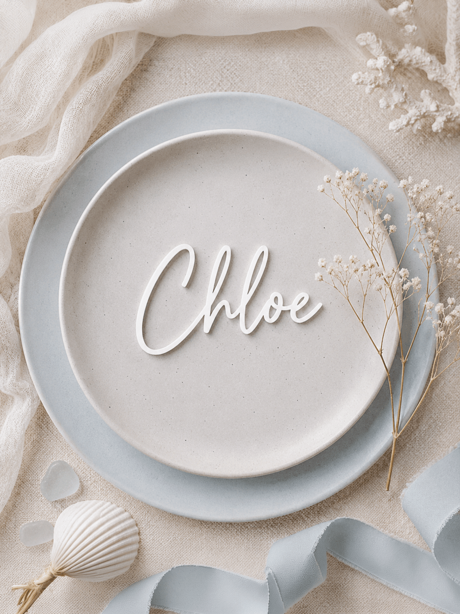 Personalized Name plate cutout - Laser Art MTL