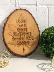 Personalized your cutting board Engraving | Service - Laser Art MTL