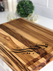 Personalized your cutting board Engraving | Service - Laser Art MTL
