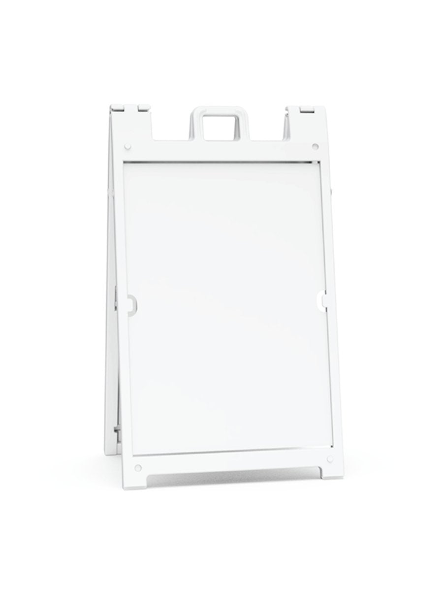 Plastic A-Frame Sign - Deluxe, 24 x 36" - Laser Art MTL
