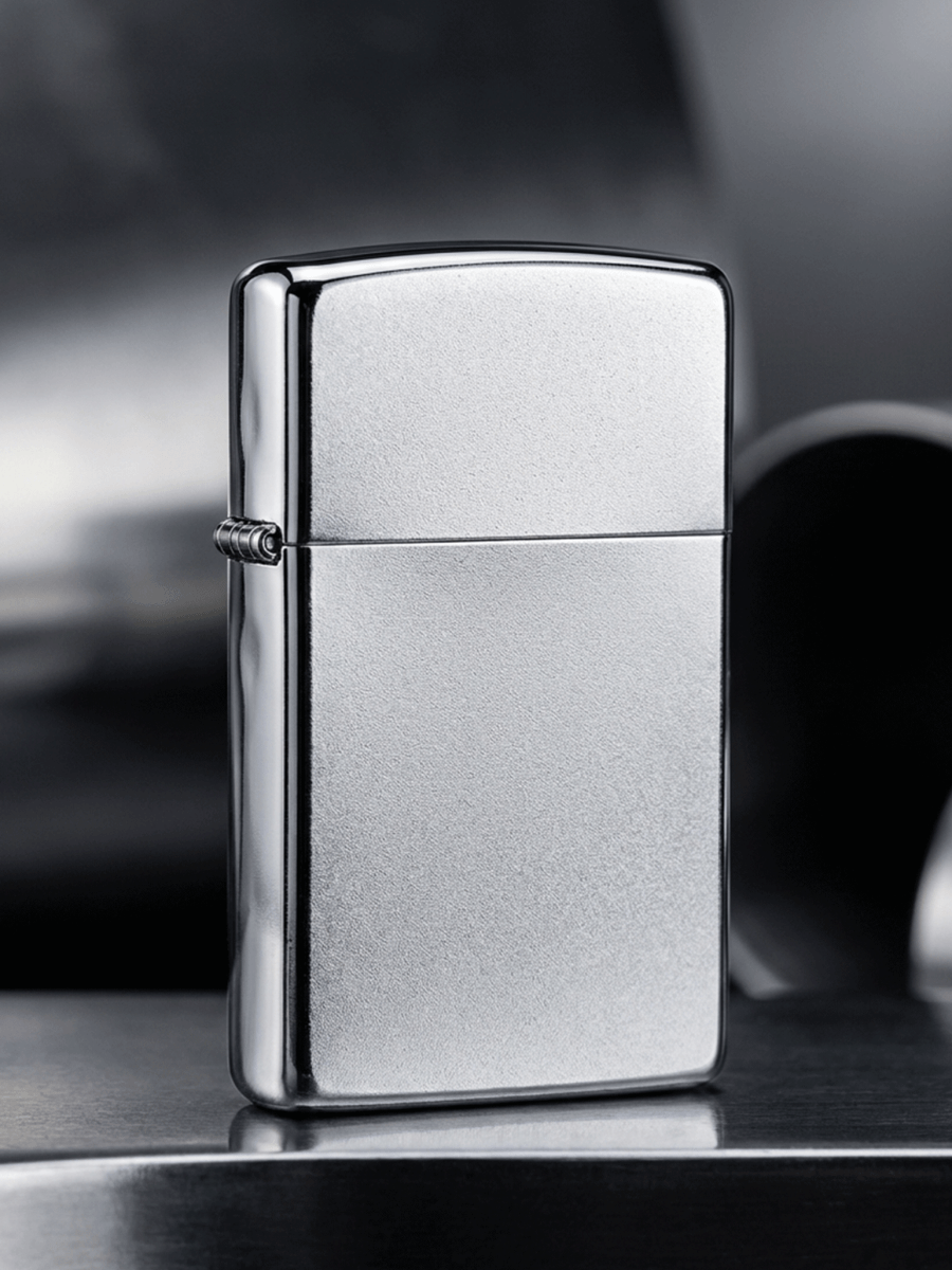 Slim® Satin Chrome | Custom Engrave - Laser Art MTL Main image