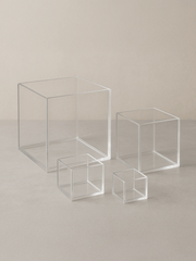 Transparent And Clear Acrylic 5 - sided Box - Laser Art MTL