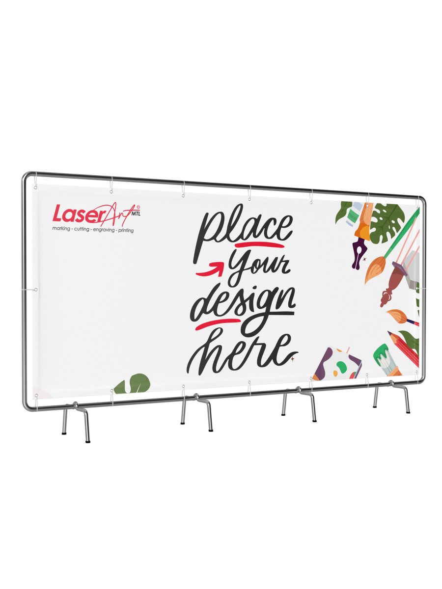 Vinyl Banners - Laser Art MTL Main image