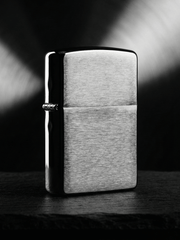 Zippo Brushed Chrome | Custom Engrave - Laser Art MTL