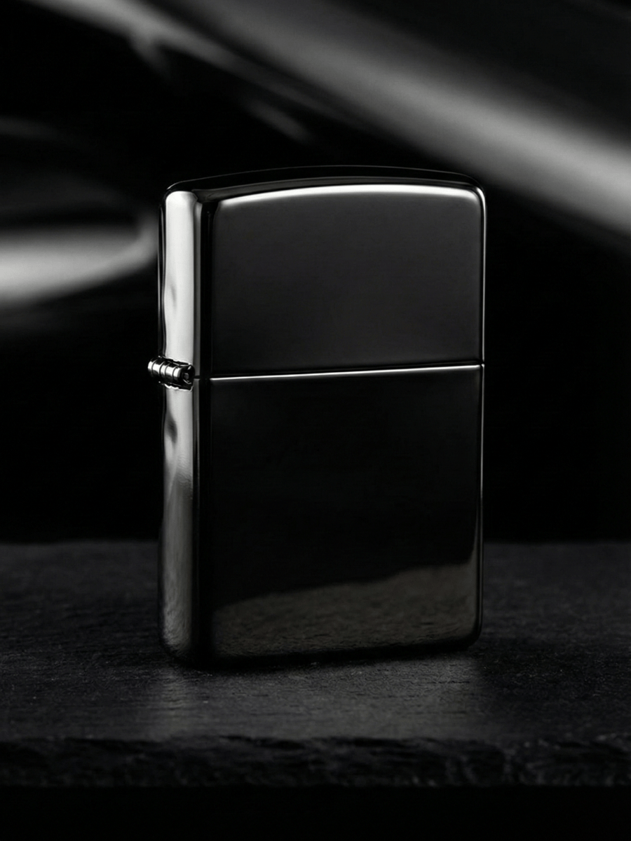 Zippo Ebony | Custom Engrave - Laser Art MTL Main image
