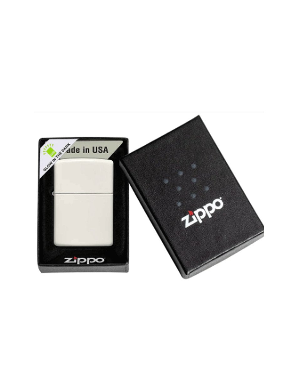 Zippo Glow in the Dark Matte | Custom Engrave - Laser Art MTL