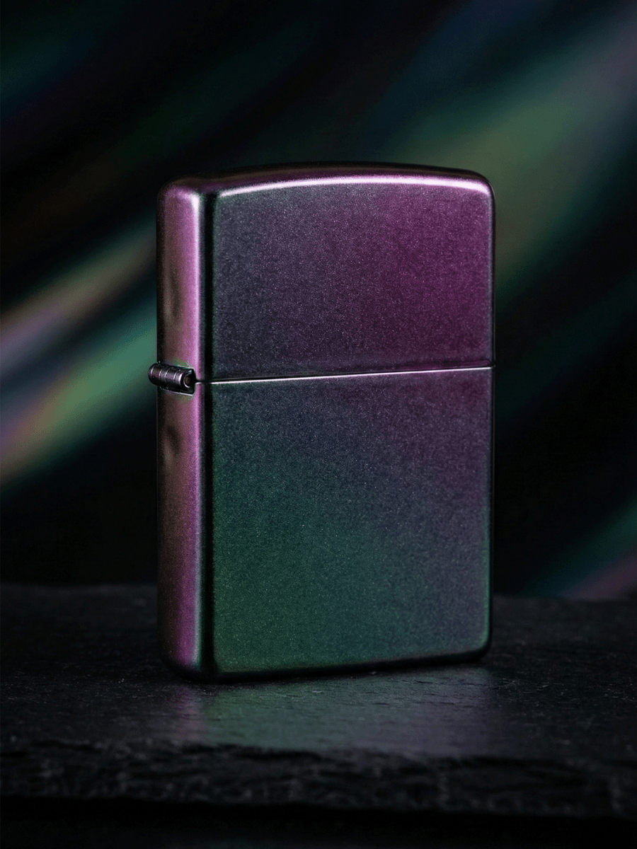 Zippo Reg Iridescent | Custom Engrave - Laser Art MTL Main image