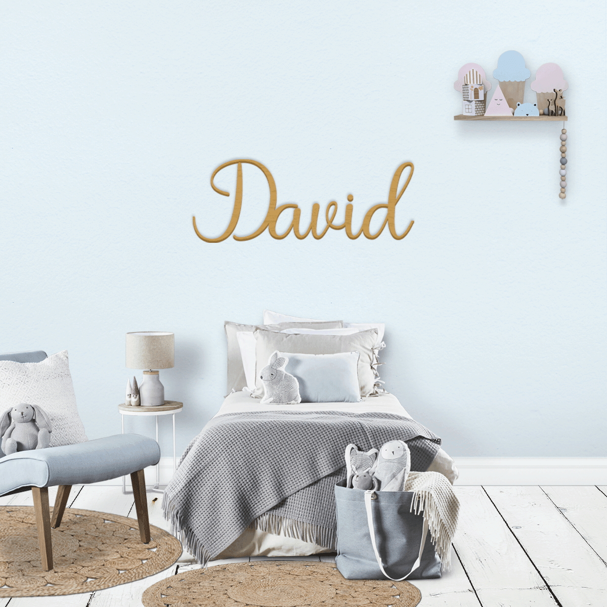 Custom Name Sign wood or Acrylic – Laser Art MTL