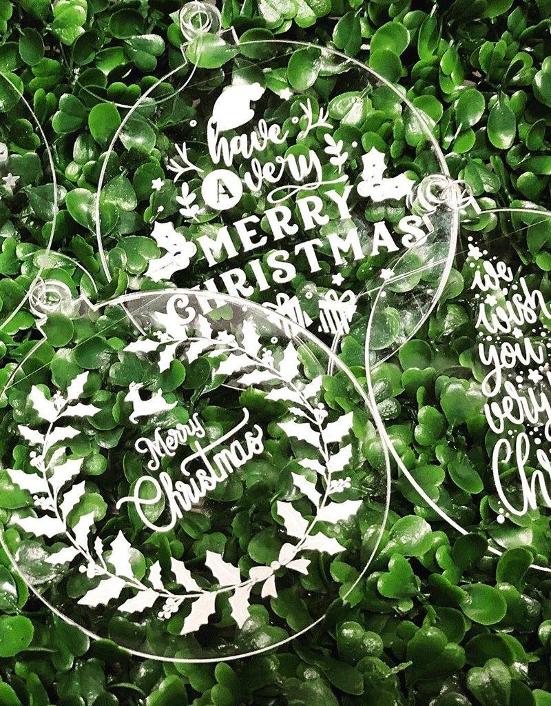 Personalized Christmas Ornaments - Laser Art MTL