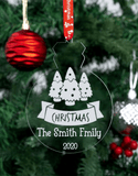 Personalized Christmas Ornaments - Laser Art MTL