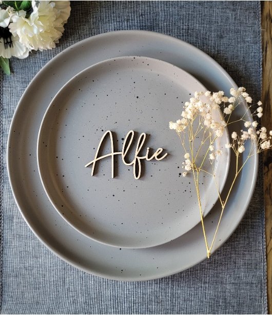 Personalized Name plate cutout - Laser Art MTL