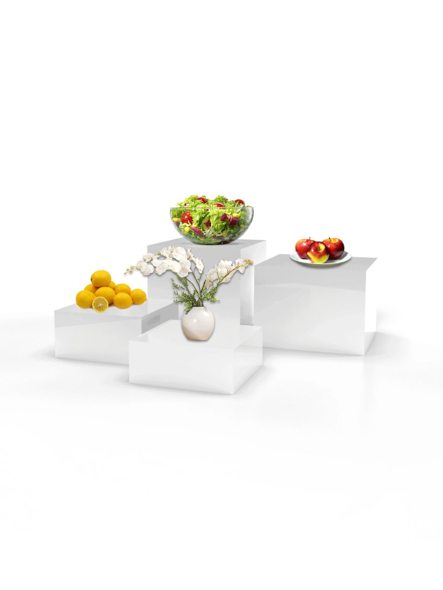 Set of 4 | Large Acrylic Riser Secondary image