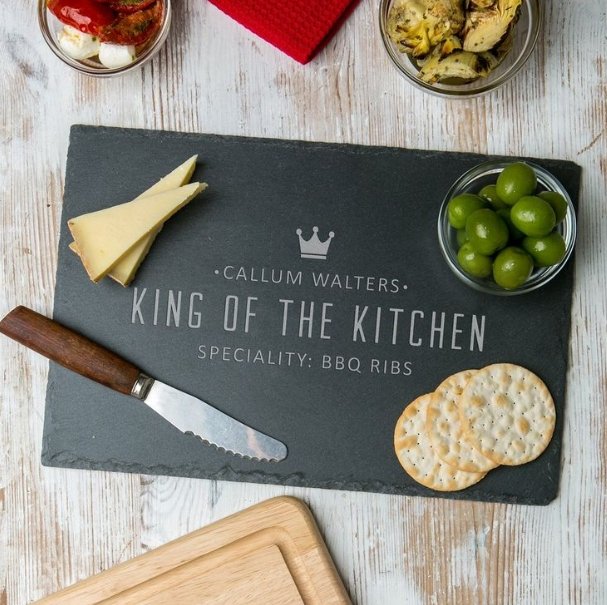 Slate 7.75 in x 12 in Cheese Board Secondary image