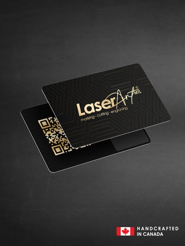 Smart Metal Business Card - Laser Art MTL