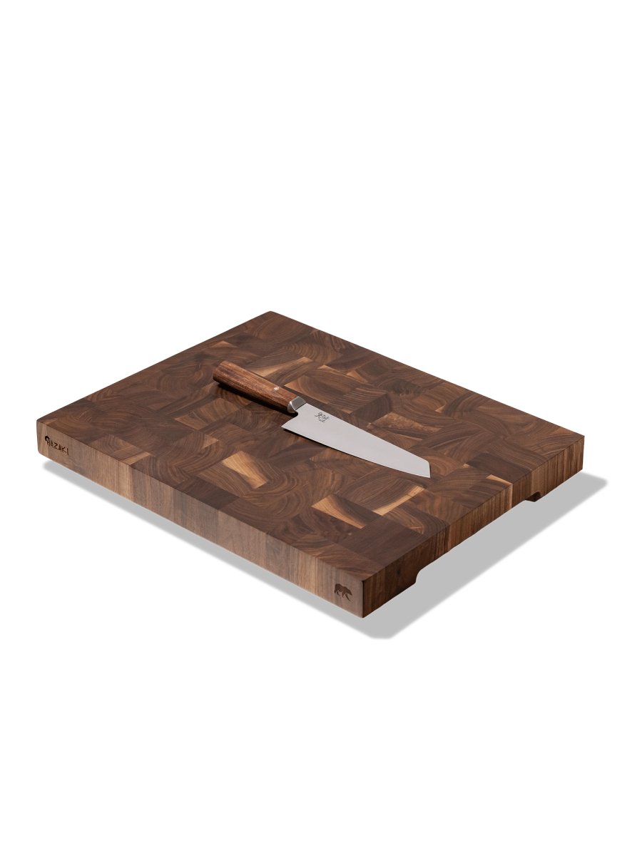 The Grizzly - Large Size Butcher Block - Laser Art MTL Main image