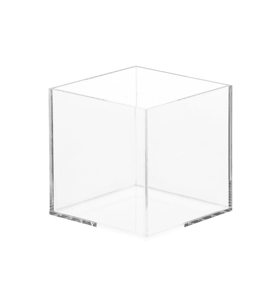 Boîte de vitrine acrylique transparente – Laser Art MTL