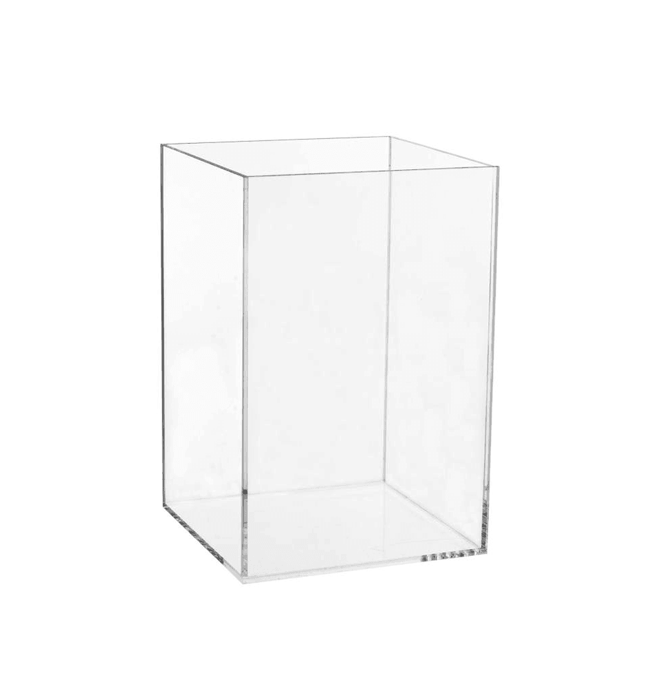 Boîte de vitrine acrylique transparente – Laser Art MTL