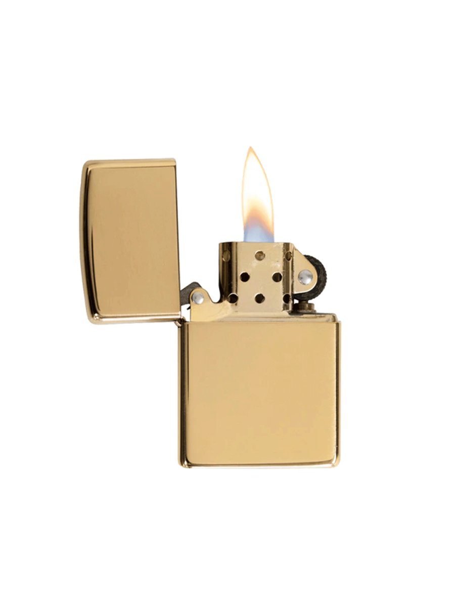 Zippo Armor® High Polish Brass | Custom Engrave - Laser Art MTL