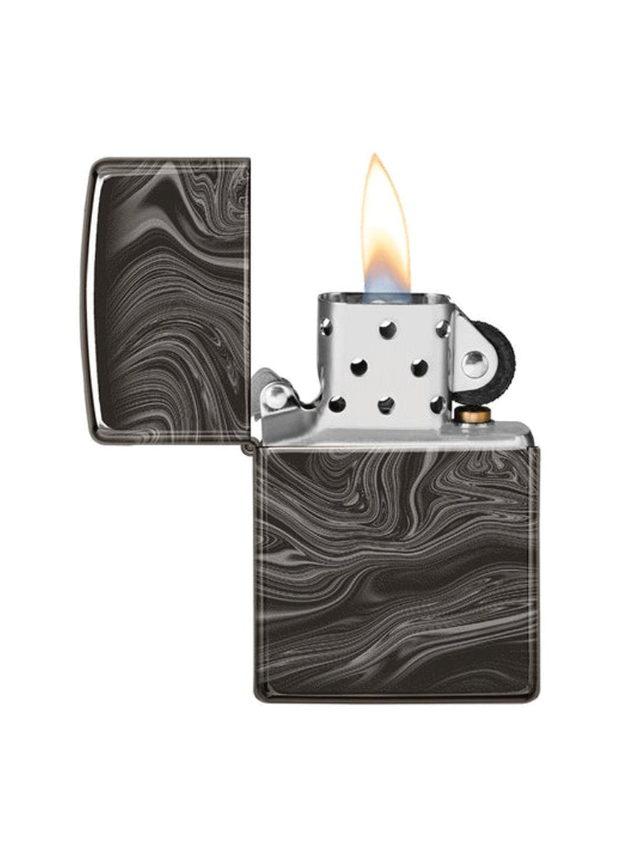 Zippo Marble Pattern Design | Custom Engrave - Laser Art MTL