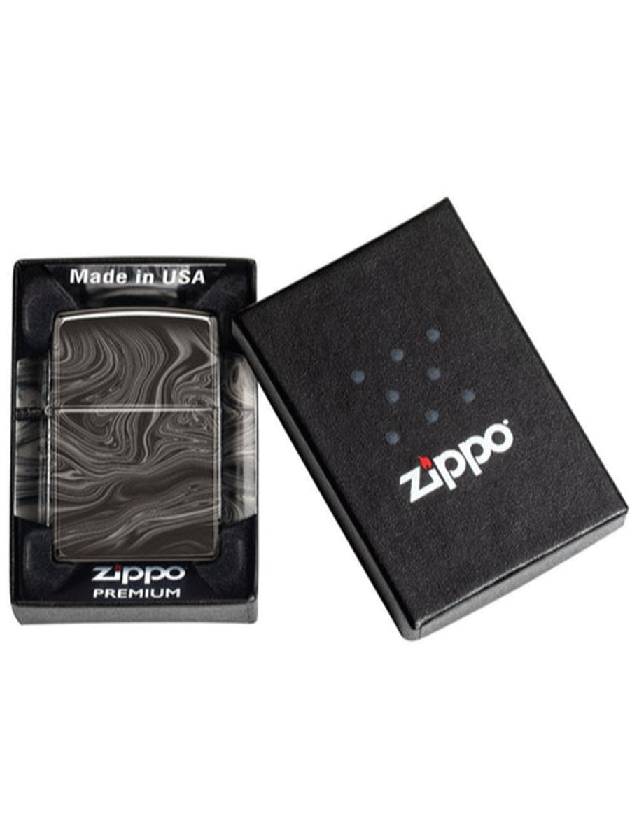 Zippo Marble Pattern Design | Custom Engrave - Laser Art MTL