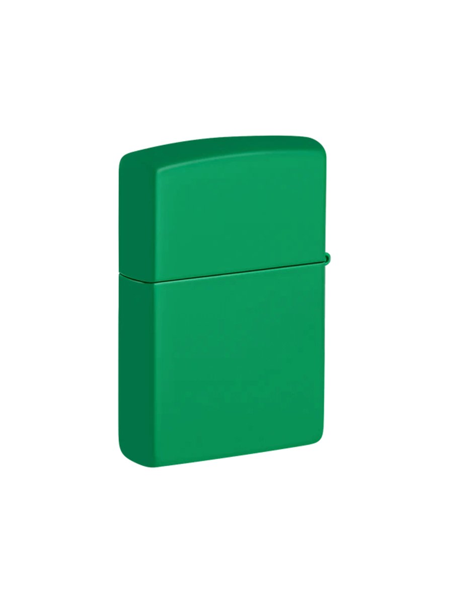 Zippo Reg Grass Green Matte Ltr | Custom Engrave Secondary image