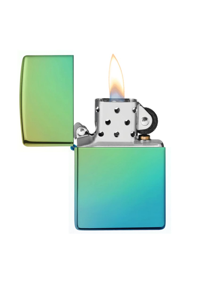 Zippo Teal | Custom Engrave - Laser Art MTL